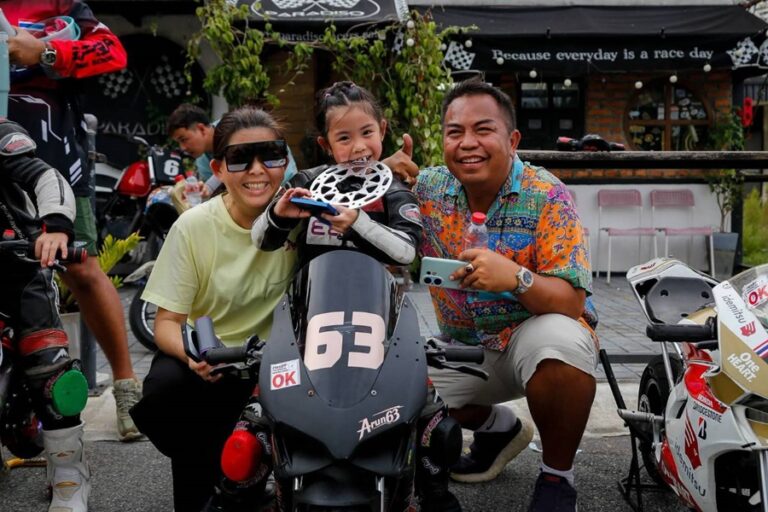 ‘น้องอลัน’ นักบิดวัย 6 ขวบ คว้าที่ 3 Gufba One Make Race 49 CC 2026